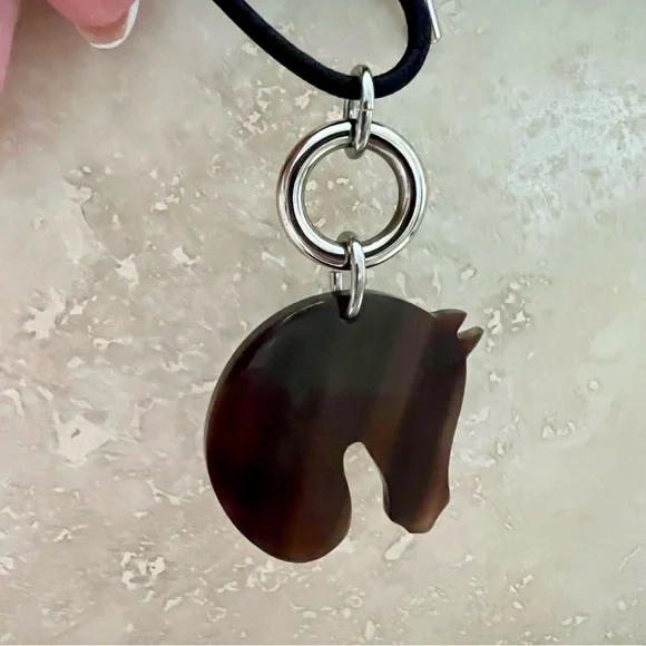 Hermès Cord & Horn Horse
Pendant Necklace - Picture 2 of 9